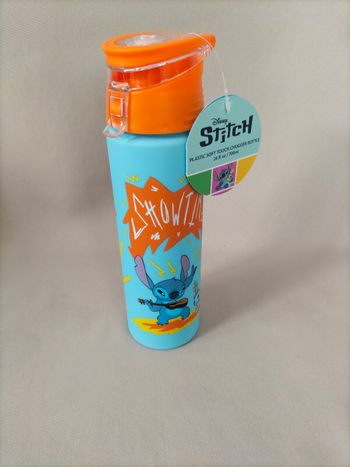 🩵 Gourde soft touch Stitch - 700ml - Disney - Neuve 🩵