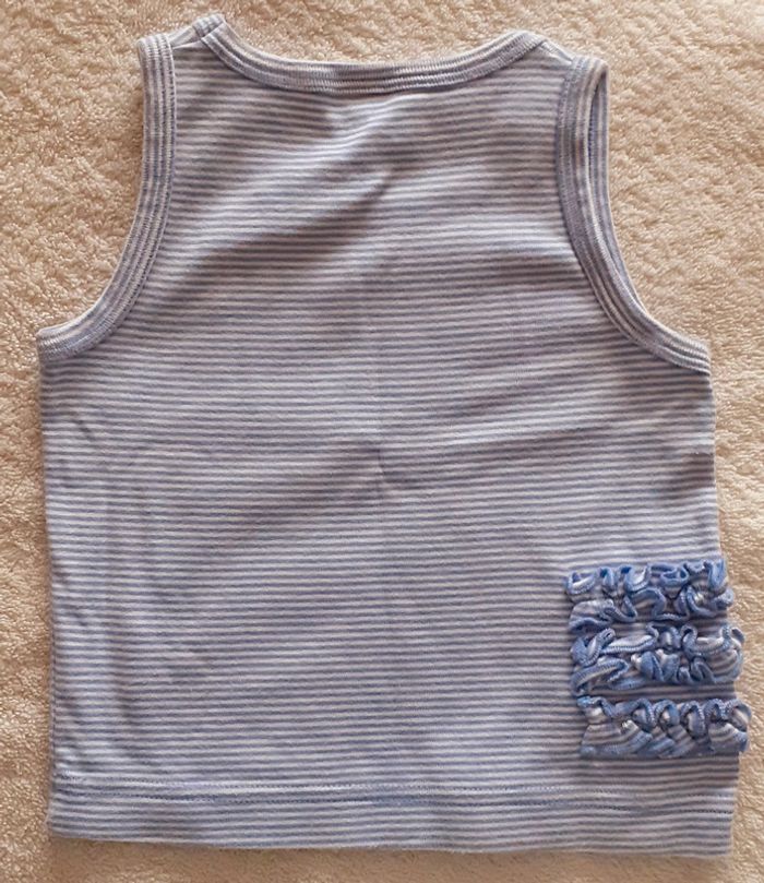 T-shirt fille sans manches 3-4 ans / Petit Bateau - photo numéro 3