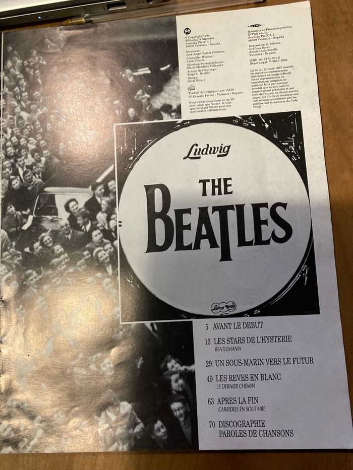Livre The Beatles - photo numéro 2