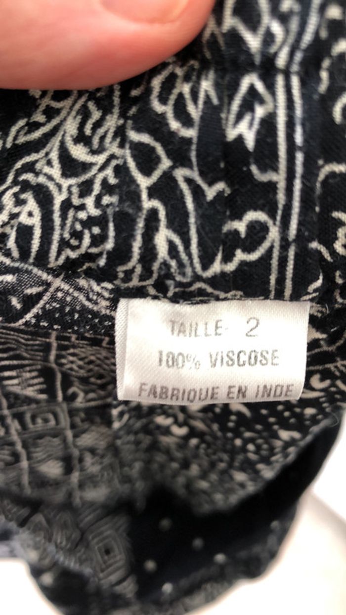 Pantalon fluide été femme taille 2 - photo numéro 7