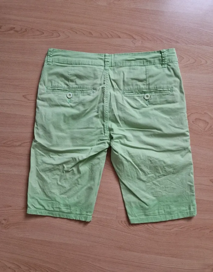 Short chino homme vert - photo numéro 2