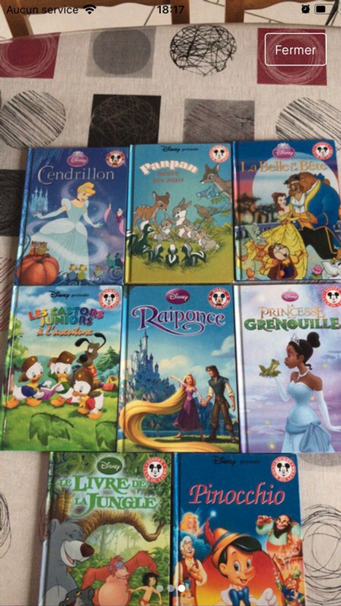 8 Livres Disney - photo numéro 2