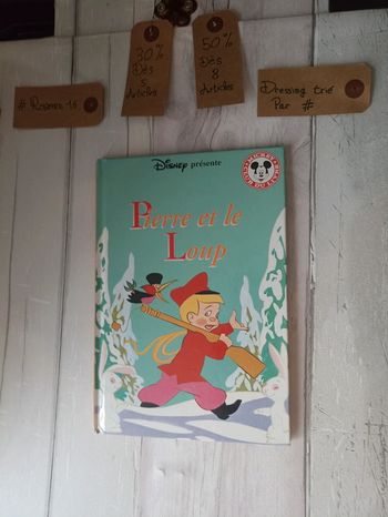 Livre Disney "Pierre et le loup"
