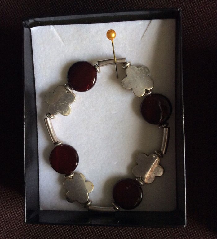 Boucles d'oreilles et bracelets assortis NEUFS - photo numéro 2