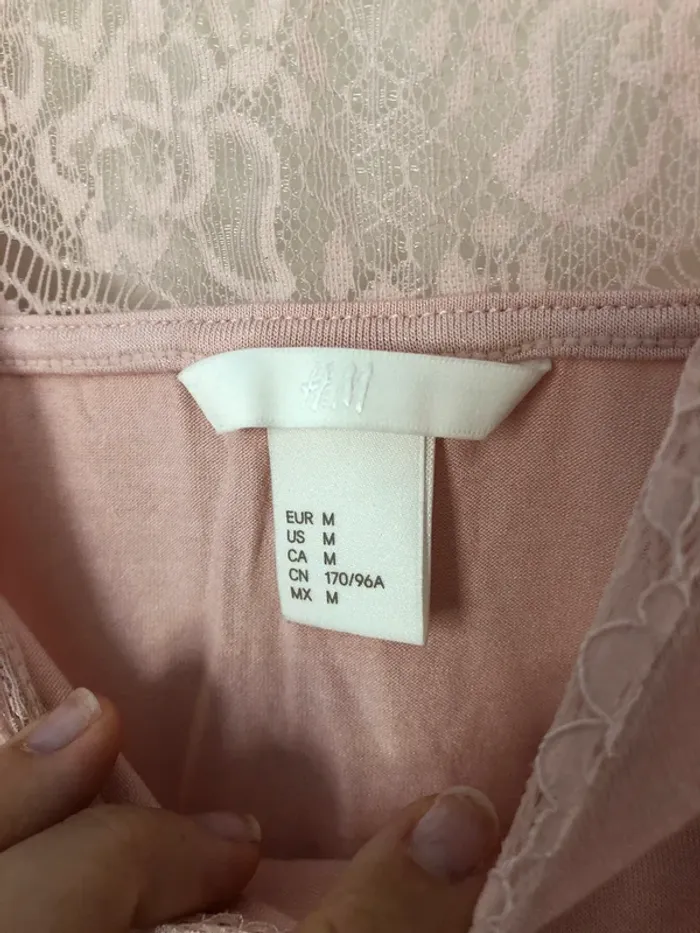Débardeur rose poudré H&M taille M - photo numéro 6