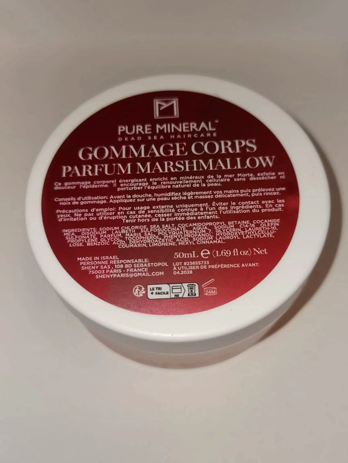 Gommage Corps Parfum Marshmallow - Pure Mineral