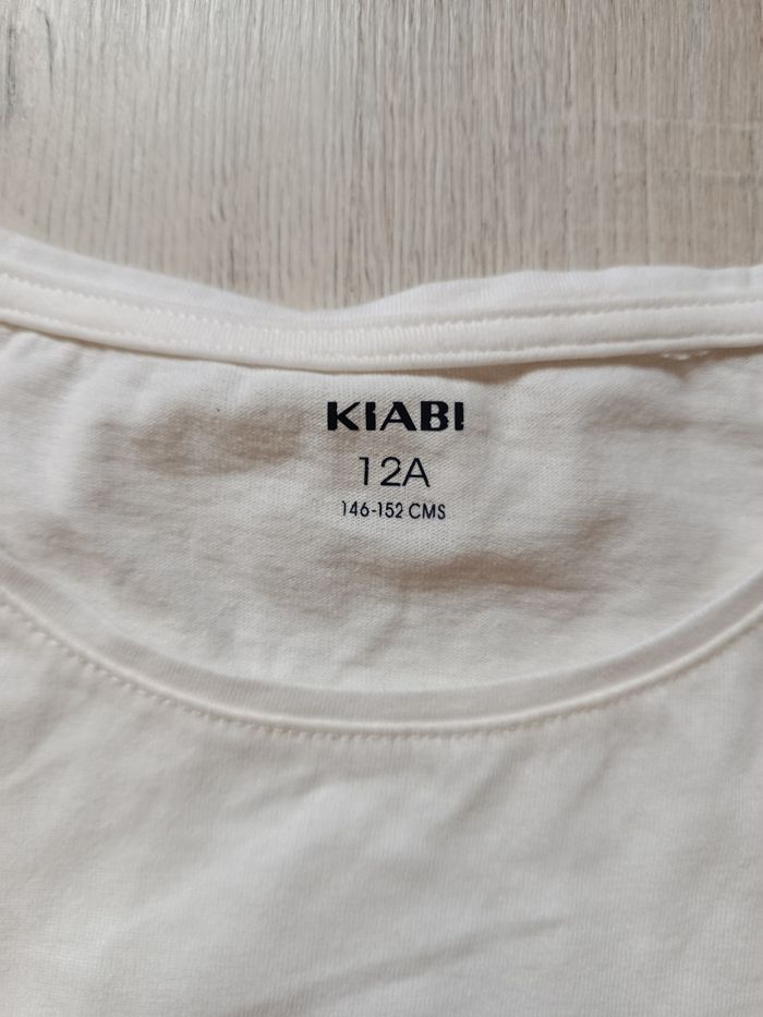 Tee-shirt manches longues marque Kiabi taille 12 ans - photo numéro 3