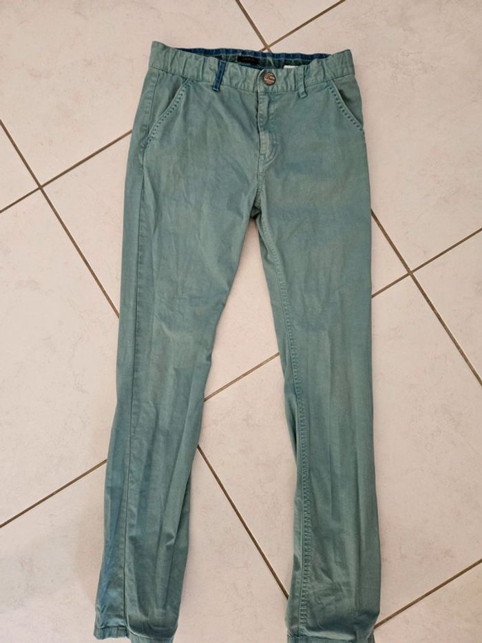 Pantalon chino garçon 12 ans Ikks u23 - photo numéro 2