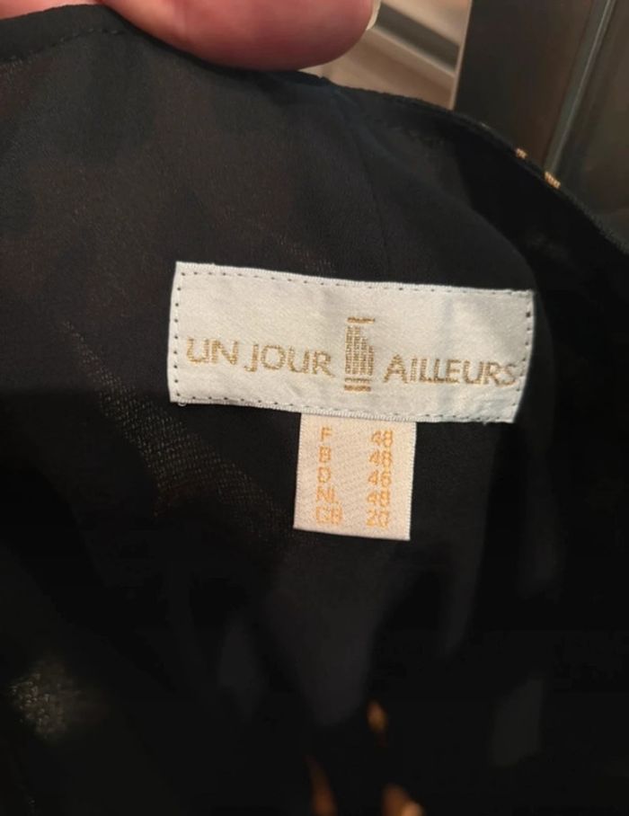 Robe un jour ailleurs à motif - photo numéro 3