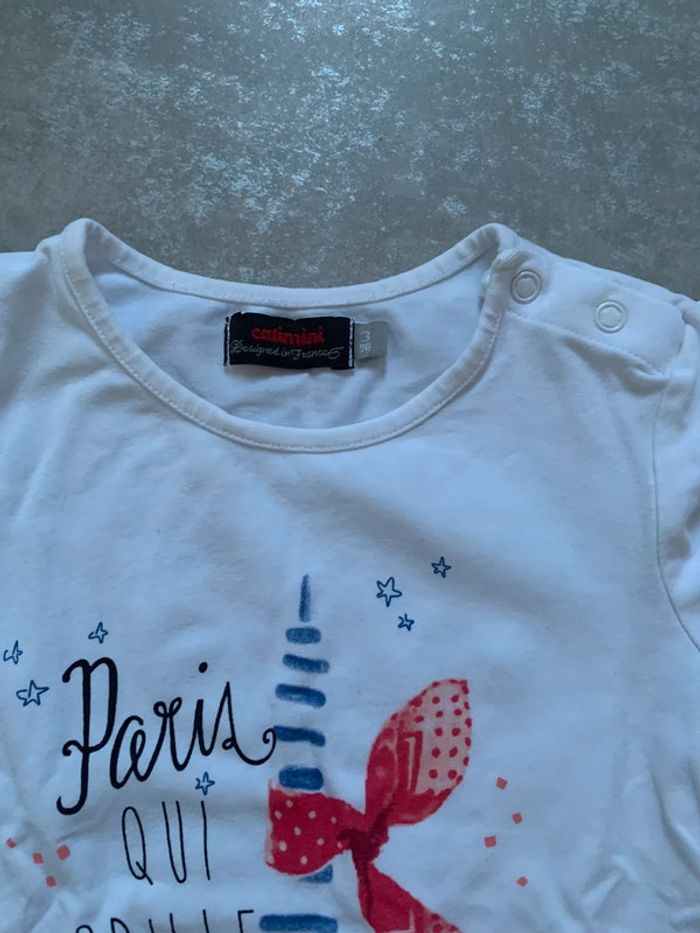 Lot Catimini 3 ans 1 gilet et 1 tee shirt - photo numéro 4