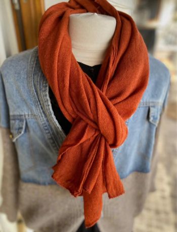 Écharpe Laine - Paprika N°32