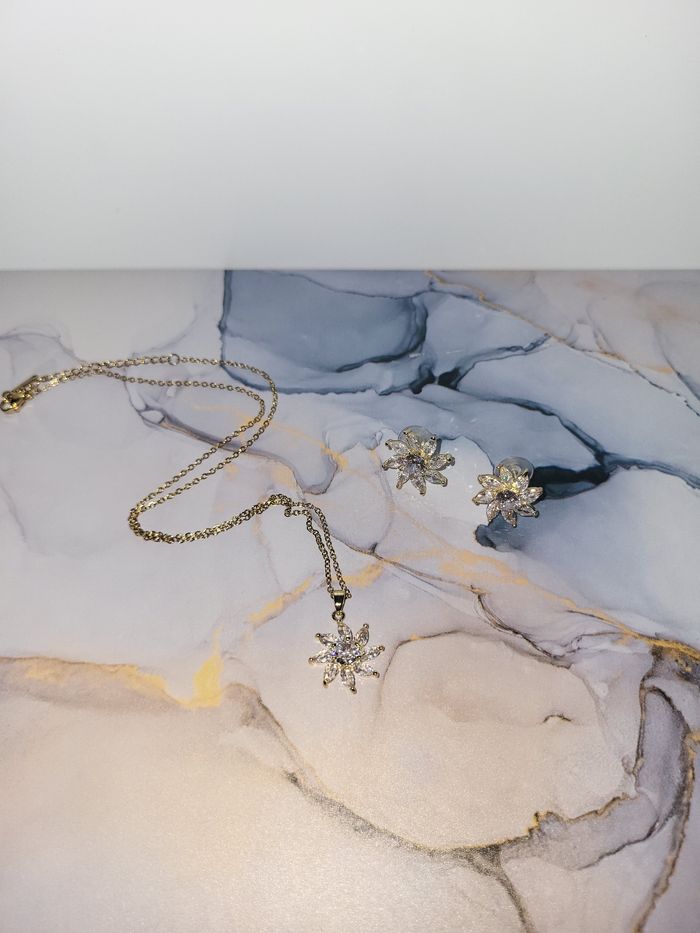 Pack bijou Tendance Inoxydable + Cadeau 🎁 / Soft Girl Aesthetic - photo numéro 2