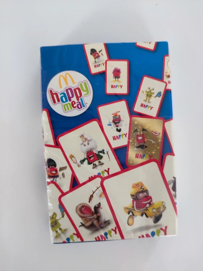 Jeu duo cartes & puzzle happy meal 2014