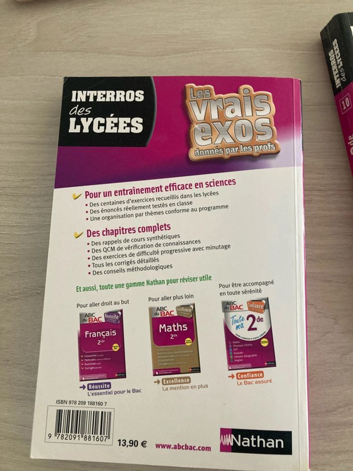 Lot de 2 Livres révisions 2nde - photo numéro 3