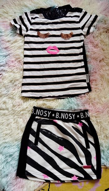 Ensemble b nosy 5/6 ans 122/128 jupe top