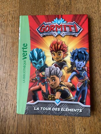 Livre Gormiti La tour des éléments