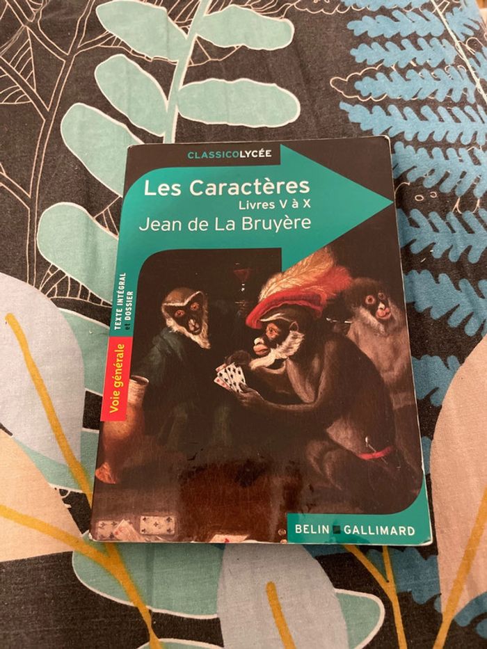 Les caractères livres V à X jean de La Bruyère