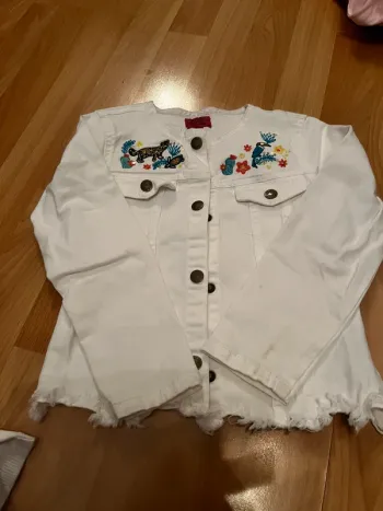 Jolie veste en jean fille 6 ans la compagnie des petits LCDP
