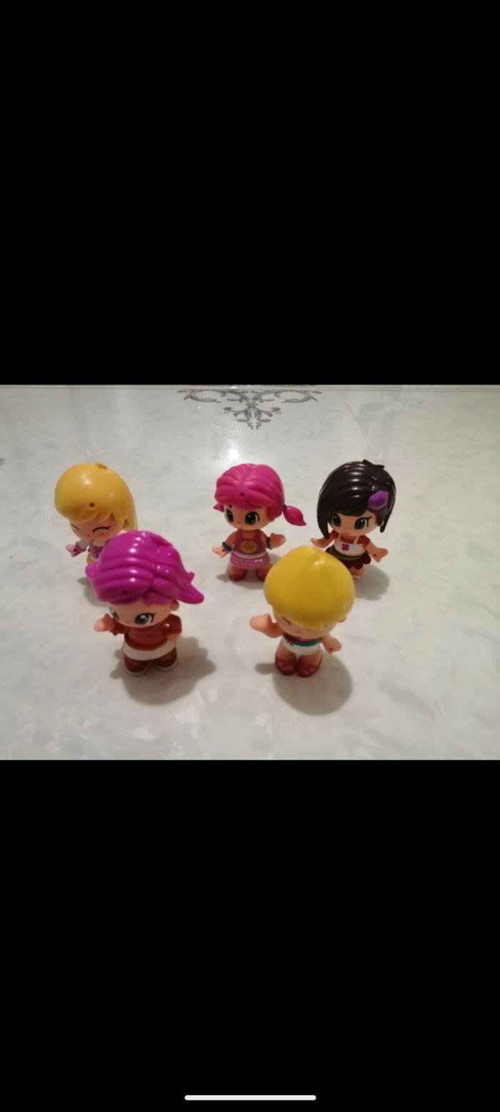 Lot de 5 poupées Pinypon. - photo numéro 3