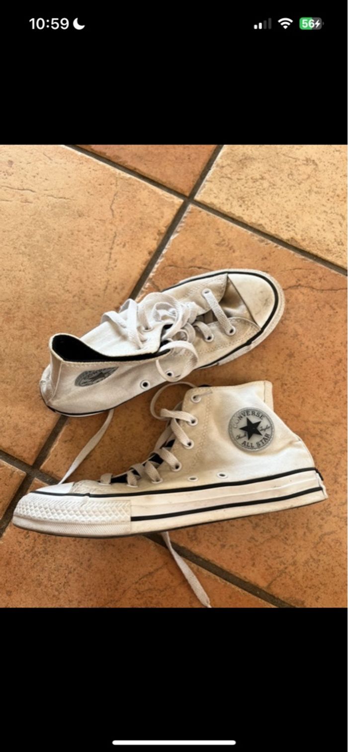 CONVERSE BLANCHE