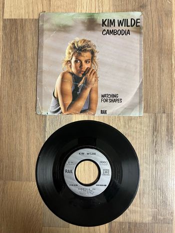 Vinyle 45 tours-Kim Wilde-Cambodia