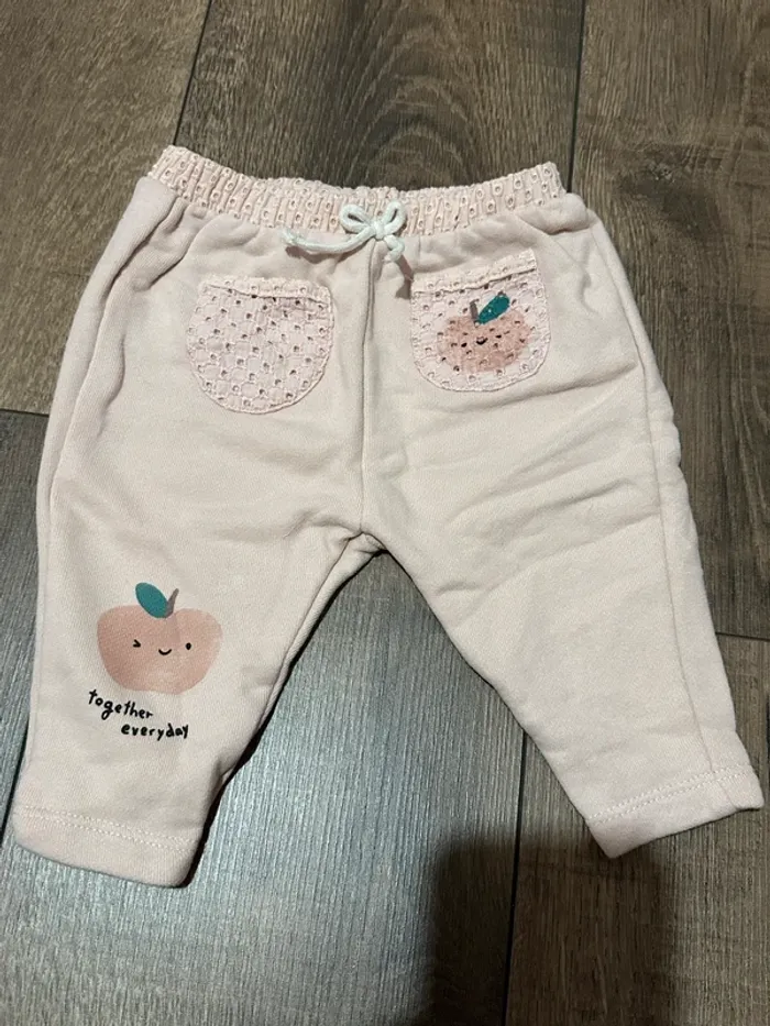 Jogging Zara fille 3-6 mois 68cm