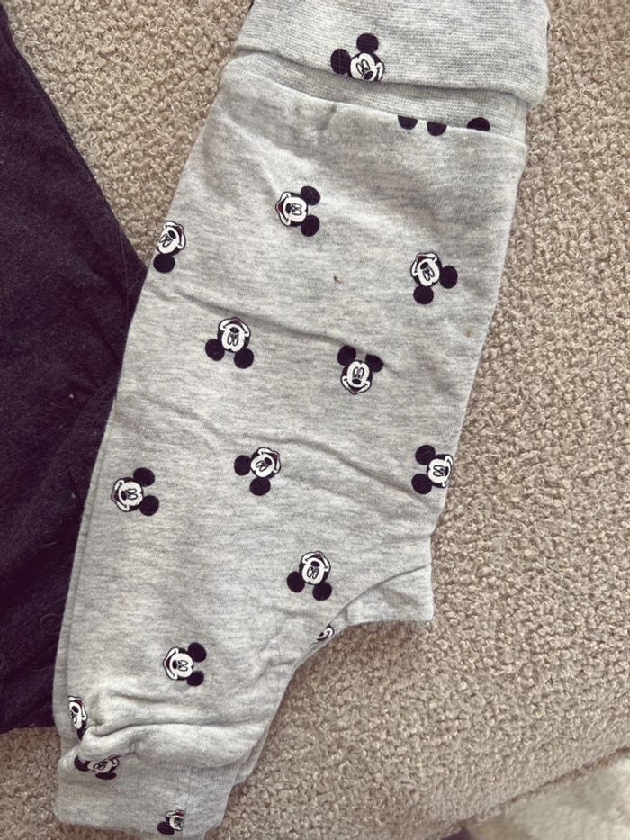 Ensemble Mickey bodie pantalon et bonnet - photo numéro 3