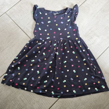 Robe manches courtes h etm 4-6 ans