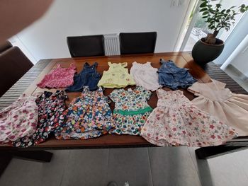Lot fille :robes 6mois