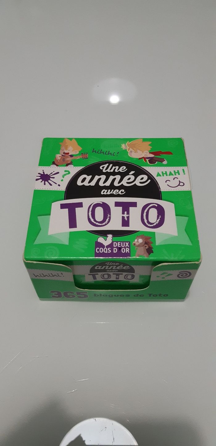 Blagues de Toto :  bloc  une année avec Toto
