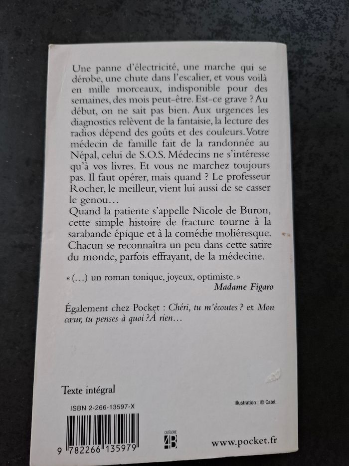 Roman Docteur, puis-je vous voir.. avant six mois ? de Nicole de Buron en bon état - photo numéro 2