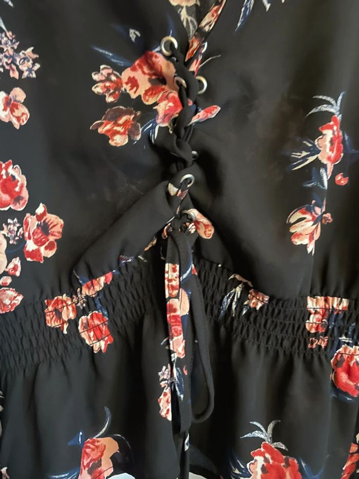 Belle blouse drapé imprimé fleur 🌺 taille 38 - photo numéro 5