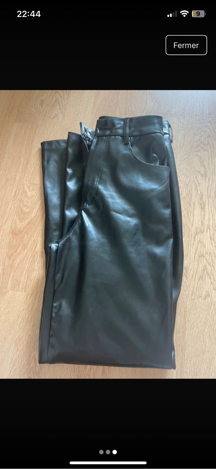 pantalon en cuir - photo numéro 3