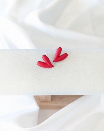 Boucles d'oreilles cœurs 