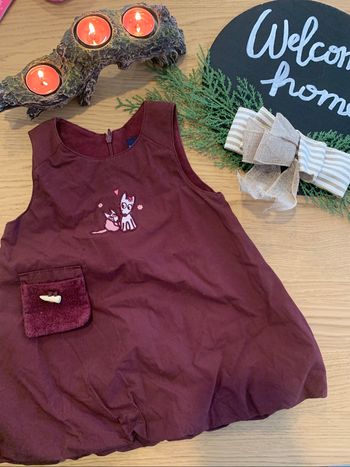 Robe doubler sergent major 12 mois