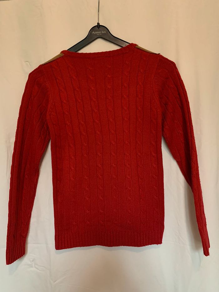 Pull rouge - photo numéro 3