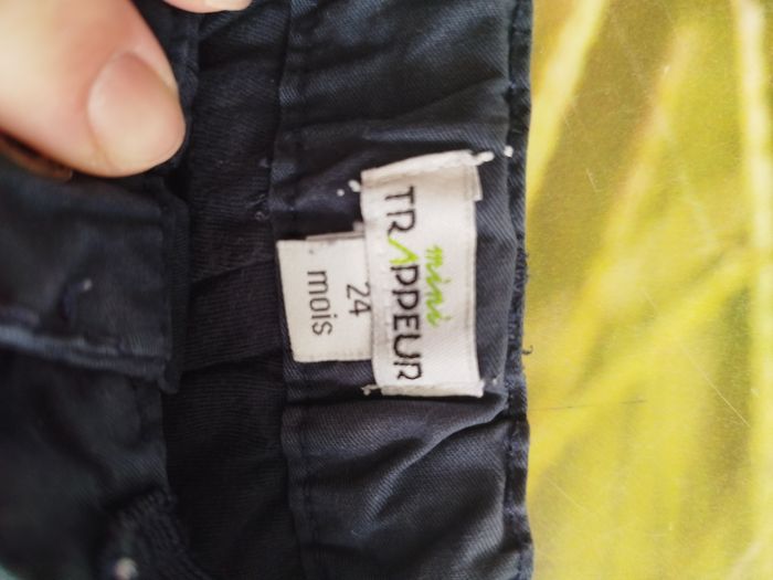 Pantalon marine 24 mois mini trappeur - photo numéro 2