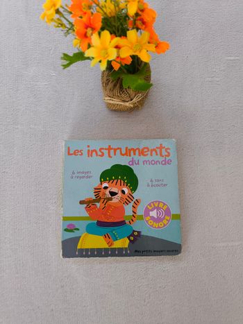 Livre sonore Les instruments du monde Gallimard