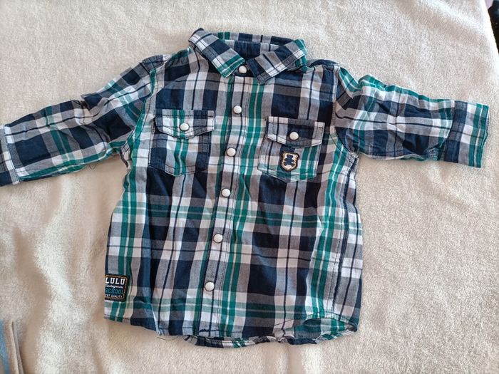 Chemise manches longues 6 mois - Lulu Castagnette