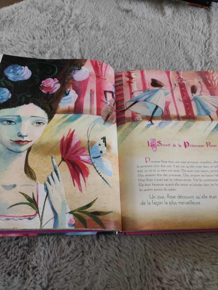 Livre enfant histoires enchantées de princesses - photo numéro 2