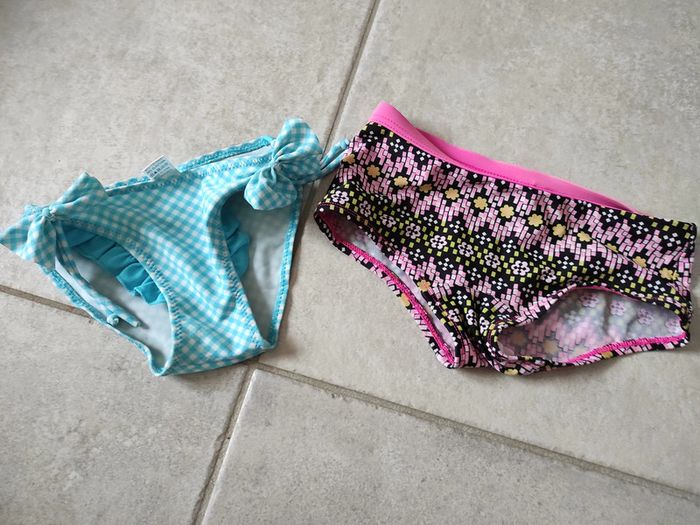 Lot de deux maillots de bain 4 ans