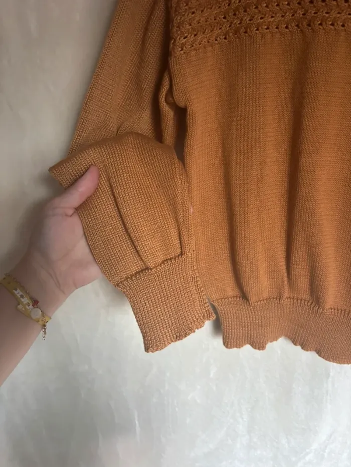 pull marron taille S - shein - photo numéro 2