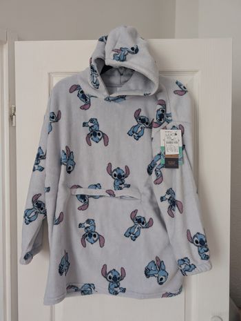 Sweat Plaid 10-12 ans Stitch NEUF étiquette