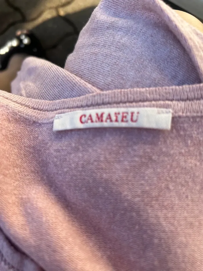 Pull léger rose pale - photo numéro 5