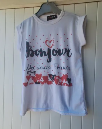 Tee-shirt fille 6ans