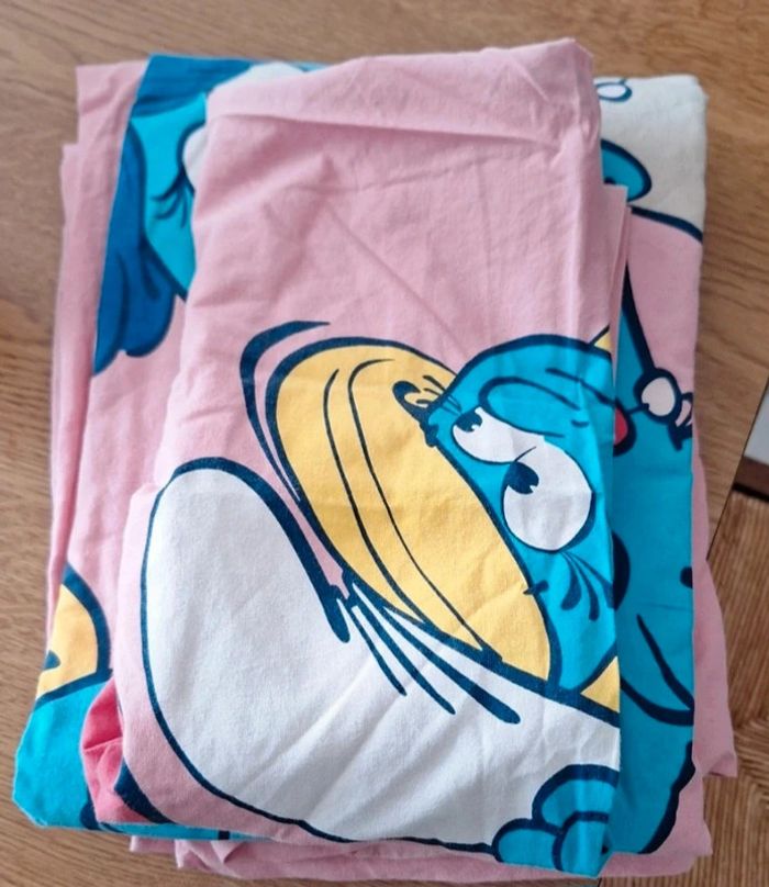 Housse de couette stroumphette