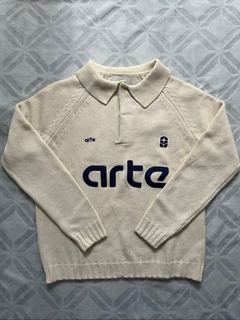 Pull Arte Antwerp Knit Football beige