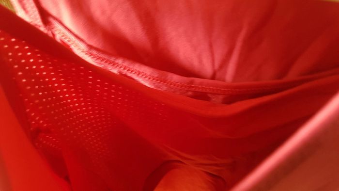 Débardeur de sport rouge avec brassière - photo numéro 5