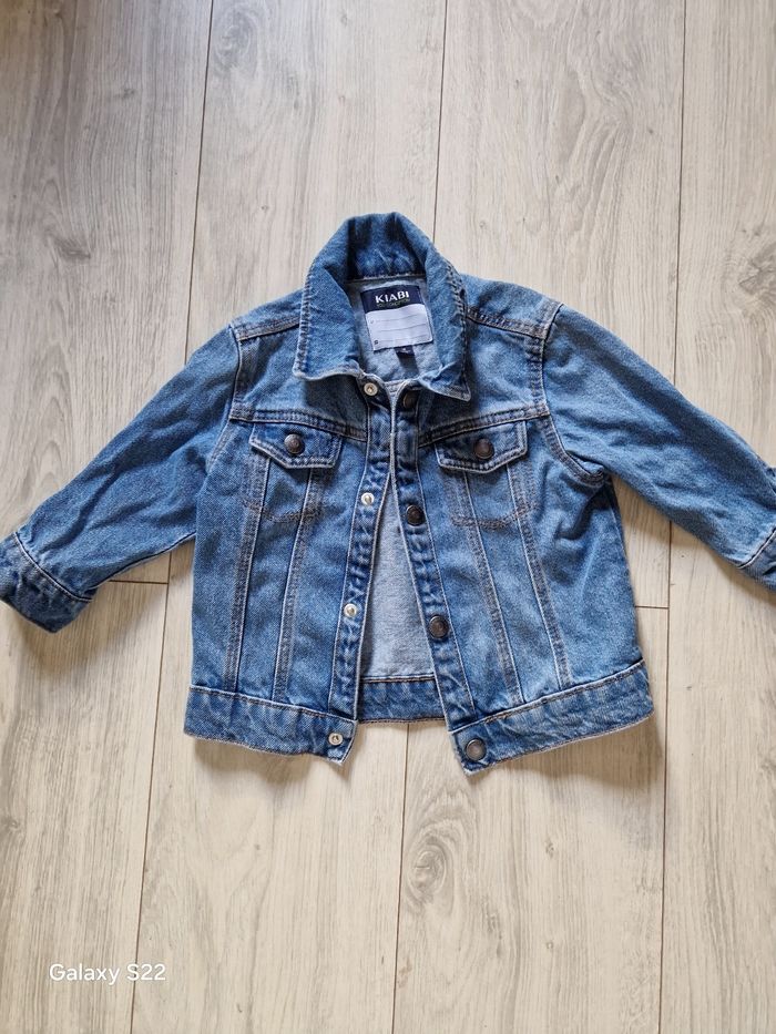 Veste jeans garçon 18 mois - photo numéro 2