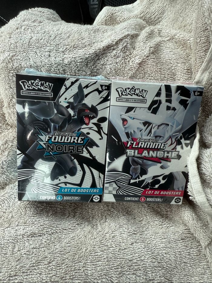 Bundle Pokémon ev10.5 foudre noire et flamme blanche